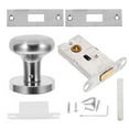 thumbnail image 1 of UPOUART Door Lock Deadbolt Door Lock Knob Stainless Steel Round 1Pack, 1 of 8