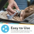 thumbnail image 3 of Nuby 2pk Cloth Pacifinder Clip, Aqua Dots & Gray Arrows, 3 of 3
