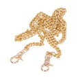 thumbnail image 2 of 8 Pcs Aluminum Bag Chain 1m Length Gold Circular Buckle Metal Craft Chain for DIY Necklaces Bracelets Anklets, 2 of 14