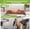 Brown Heated Cat House (AIR93), variant on MEDEHOO Large Heated Cat House Outdoor Insulated Cat House Weatherproof Feral Cat Shelter with Thermostat-Controlled Heating Pad, 6-Sided Thermal Liner for 1-4 Feral Stray Barn Cats, 33.5" L