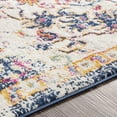 thumbnail image 6 of Hauteloom Trevallyn Living Room, Bedroom Area Rug - Traditional - Navy, Beige, Fuchsia - 8'11" x 12'4", 6 of 7