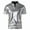 Silver, variant on Men’s Leather Metallic Shirts Shiny Slim Fit Stretch Top Wetlook Club Party Undershirts Silver 8(L)