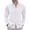 White, variant on IAJDKMEK Men's Long Sleeve Button Down Shirt - Loose Collared Casual Top, Relaxed Shirts for Men with Classic Button Front, Soft Mens Casual Shirts for Smart Events,Beige L