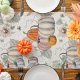 thumbnail image 5 of (13' X 72') Camino de mesa de otoño, decoraciones de otoño para el hogar Camino de otoño de calabaza para mesa, decoración navideña de Acción de Gracias de otoño estacional para interiores, 5 of 5