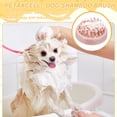 thumbnail image 4 of Uxcell Pet Bath Brush, Round Dog Shampoo Brush New 2 in 1 Grooming Massage Scrubber Bubble Maker Built-in Shampoo Dispenser(Coarse,Gray), for Long Short Hair Cats Shower, 4 of 7