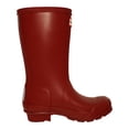 thumbnail image 2 of Hunter Boy's Original Kids Military Red Knee-High Rubber Rain Boot - 5M, 2 of 3