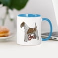 thumbnail image 3 of CafePress - Wirehaired Fox Terrier Mug - 11 oz Ceramic Mug - Novelty Coffee Tea Cup, 3 of 4