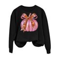thumbnail image 3 of Frostluinai Crew Neck Sweatshirts for Women Happy Thanksgiving Pullover Long Sleeve Pumpkin Graphic Sweat Shirts Fall Gifts for Woman, 3 of 7