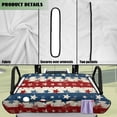 thumbnail image 6 of Yuyamidu Star USA Flag Golf Cart Seat Covers with Pockets 4th of July Golf Cart Seat Towel Blanket Soft Fits 2-Seat Golf Carts Accessories, 6 of 7