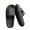 Black, variant on JACKSHIBO Women Men Quick Drying Slippers,Cloud Sandals, Pool Slides Shoes for Unisex Adults