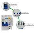 thumbnail image 4 of Disyuntor de corriente residual en miniatura 2 polos 30mA 400V Protector de fugas eléctricas para e Tomshoo protector actual, 4 of 7