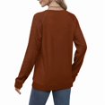 thumbnail image 5 of Ronuti Women's Sweaters Pullover Long Sleeve Tops Fall Outfits 2025 Clothes Fashion Clothing School Outfits for Teacher Caramel L, 5 of 8