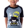thumbnail image 4 of DC Comics Toddler Boys' Batman Pajamas Night Riding 2 Piece Pajama Set, 4 of 8