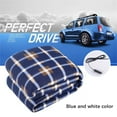 thumbnail image 2 of Fnochy Clearance Heated Car Blanket 12V Portable Throw for SUV Truck RV - Lightweight Fleece Travel Blanket - Long Cord for Comfort on Road Trips - Perfect Winter Gift, 2 of 5