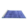 thumbnail image 2 of Ahgly Company Machine Washable Indoor Rectangle Persian Blue Traditional Area Rugs, 6' x 9', 2 of 4