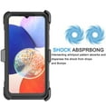 thumbnail image 4 of Tekcoo Phone Cases for Samsung Galaxy A54 5G 2023 6.4", [Built-in Screen Protector] Combo Holster Belt Clip [Heavy Duty] [Kickstand] Full-Body Rugged Holster Case -Black, 4 of 7