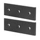 thumbnail image 2 of Placa de junta de aleación de aluminio, tablero de soporte plano de reparación de 3 agujeros para muebles 4040, 2 uds., 2 of 5