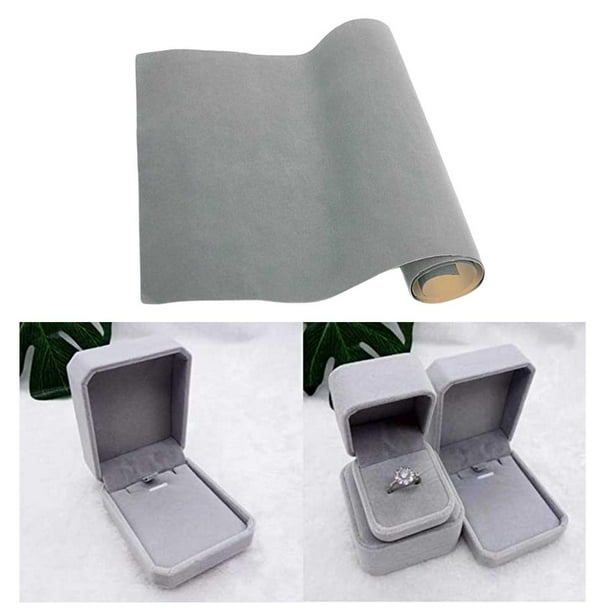 BENECREAT Forro De Terciopelo Autoadhesivo 2m X 40cm (0.6mm) Para Cajones De Joyería, Artesanía Y Tapicería - Color Melocotón