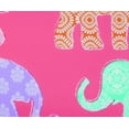 thumbnail image 5 of Your Zone Coral Elephant 7-Piece Bed in a Bag Bedding Set with Sheet Set, Full, 5 of 6