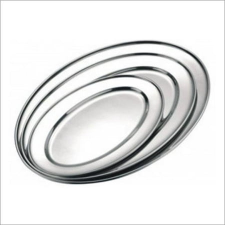 

24 in. Stainless Steel Oval Tray