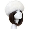 thumbnail image 4 of Caitzr Russian Faux Fur Hat for Women Ladies Girls Winter Warm Thermal Hat Skiing Cap Gift Fashion Empty Top Beanies Hat, 4 of 5