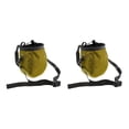 thumbnail image 1 of Yuarrent Bolsa de tiza cilíndrica para escalada en roca con cinturón con cordón verde 2piezas, 1 of 6