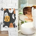 thumbnail image 2 of SKYSONIC Pumpkin Halloween Cute Bathroom Towels 2 PCS, 16"x28", Cotton Bath Towel Water Absorbent Lightweight Quickdry Towels for Bathroom Ktichen Travel Gym, 2 of 7