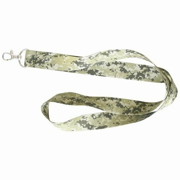 Hillman Group 713118 Digital Camouflage Green Lanyard - 6 Piece