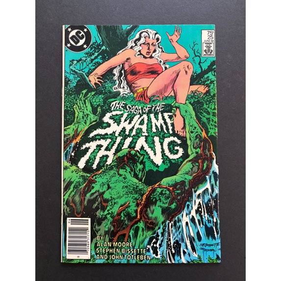 Saga of the Swamp Thing #25 Comic Book
