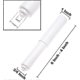 thumbnail image 2 of White Toilet Paper Holder Spring Loaded Rollerwhite2pcs SZRH A-X, 2 of 5