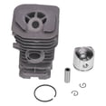 thumbnail image 2 of Cylinder Piston Kit, Cylinder Piston Set  Compatibility Chainsaw Replacement Stable Performance  For Gardening, 2 of 8