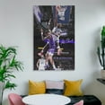 thumbnail image 6 of Anthony Edwards Dunk Autograph Canvas Poster Wall Art Poster Scroll Canvas Painting Picture Living Room Decor Home 24x36inch(60x90cm), 6 of 6