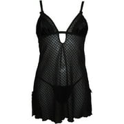 Smart & Sexy - Mesh Chemise with Thong