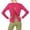 Hot Pink, variant on Women T-Shirts Elegant Yoga Long Sleeve Tops Back Twist Hollow Open Back Flowy Athletic Workout Fitness Shirt For Running And Gym Birthday Solid Color Streetwear
