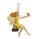 thumbnail image 1 of Flower Fairy On Swing Statue Flower Fairy Figure Tree Hanging Sculpture for Outdoor Garden Patio Yard, 1 of 4