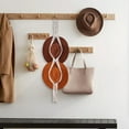 thumbnail image 4 of Tyidzon Rope Hat Storage Rack Multi-layer Wall-mounted Storage Clips Hat Decoration, 4 of 6