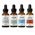 thumbnail image 1 of Kit Rutina Facial Diaria de 4 Serums, Niacinamida, Tea tree, Pantenol, &Aacute;cido Hialuronico, Vitamina A, Vitamina E, Col&aacute;geno y elastina. 30 ml c/u, 1 of 5
