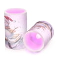 thumbnail image 2 of WOBOGO Size Combo Candle Flickering Flameless with Remote Control and Timer for Romantic Atmosphere Painting Of Snowman Sitting on A Sled, 2 of 7