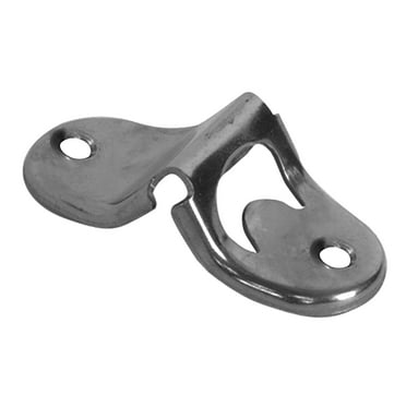Excellante Stainless steel wall mount bottle opener, comes in each
