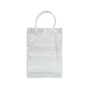 Lefu Portable New Clear Transparent Tote Bag Plastic Shoulder Handbag Gift  Bag
