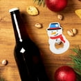thumbnail image 2 of Uutvmp Christmas Bottle Opener, Silicone Handle Beer Opener, Magnetic Beer Bottle Opener, Fridge Magnet for Winter Theme Party Kitchen Decoration(Snowman Shape), 2 of 6
