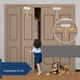 thumbnail image 3 of 2X Cerradura Puerta Plegable Metal - Cerradura Puerta Armario Plegable Ajustable (Se Adapta Puertas Plegables 0,6 A 2 Pulgadas)Cerradura de Seguridad para Niños con Puerta Plegable, 3 of 5