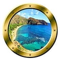 thumbnail image 2 of VWAQ Ocean Beach Wall Decal Porthole 3D Wall Sticker Peel And Stick Decor VWAQ-GP18 (20" Diameter), 2 of 2