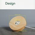 thumbnail image 5 of LED Light Base Wooden LED Display For Crystal Glass Art Illuminated Wooden Base Romantic Display For Crystal Glass, 5 of 5