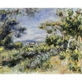thumbnail image 3 of Renoir, Pierre-Auguste 18x15 Black Modern Framed Museum Art Print Titled - Young Woman in the Landscape, 3 of 5