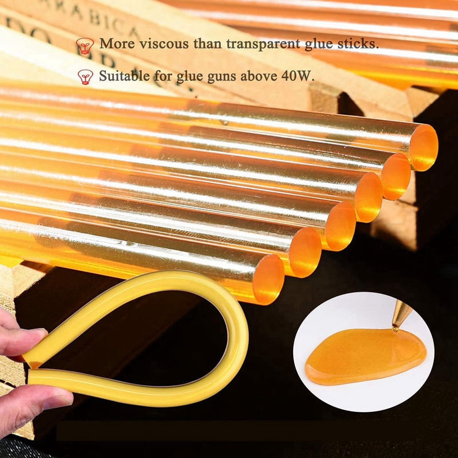 30X Dent Repair Glue Sticks Paintless Dent Repair Tool Glue Sticks for Hot Glue - Car Repair Dent Remover Tool Yellow
