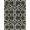 Black Ivory, Pattern 19, variant on ODIKA 8'x10' Washable Area Rug Durable, Non-Slip Alfombras Sparse Geometric Motif Balanced Negative Para Habitacion for Living Room, Under Sectional, Family