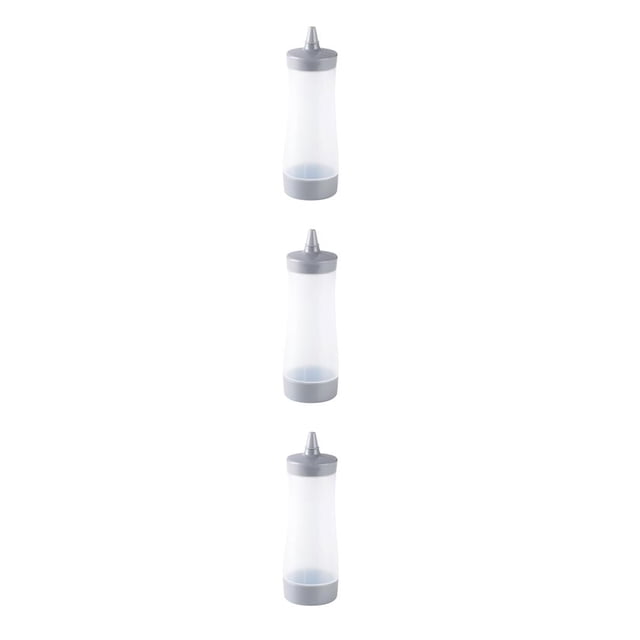Bewildely Botellas exprimibles para condimentos, Ketchup, mostaza, Mayo, aceite de oliva, botellas para salsas picantes, accesorios de herramientas de Type1 NO1 Bewildely CBP067836
