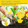 thumbnail image 6 of Innens 12/24pcs Yellow Gnat Sticky Traps Flying Bugs Dual-Sided Sticky Trap Pest Killer, 6 of 11
