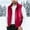 Wine Mens Softshell Fleece Vest, variant on Softshell Fleece Lined Vest for Men Winter Warm Sleeveless Jacket Stand Collar Windproof Thermal Waistcoat Thick Outerwear for Golf Hunting Work Outdoor Fall,M-4XL